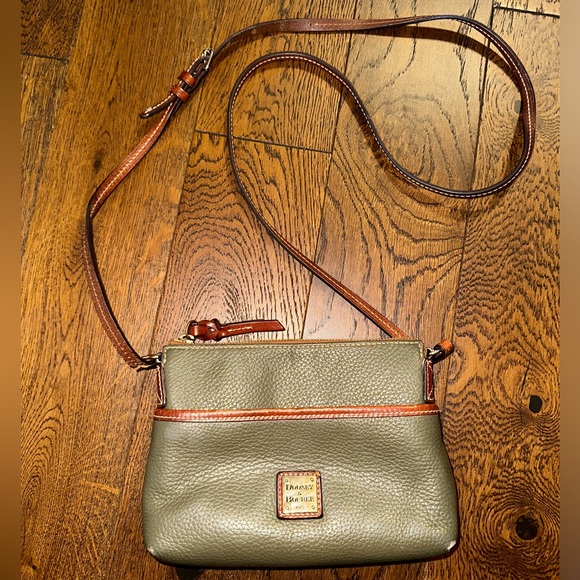 Dooney & Bourke Saffiano Crossbody Pouchette - Picture 1 of 12